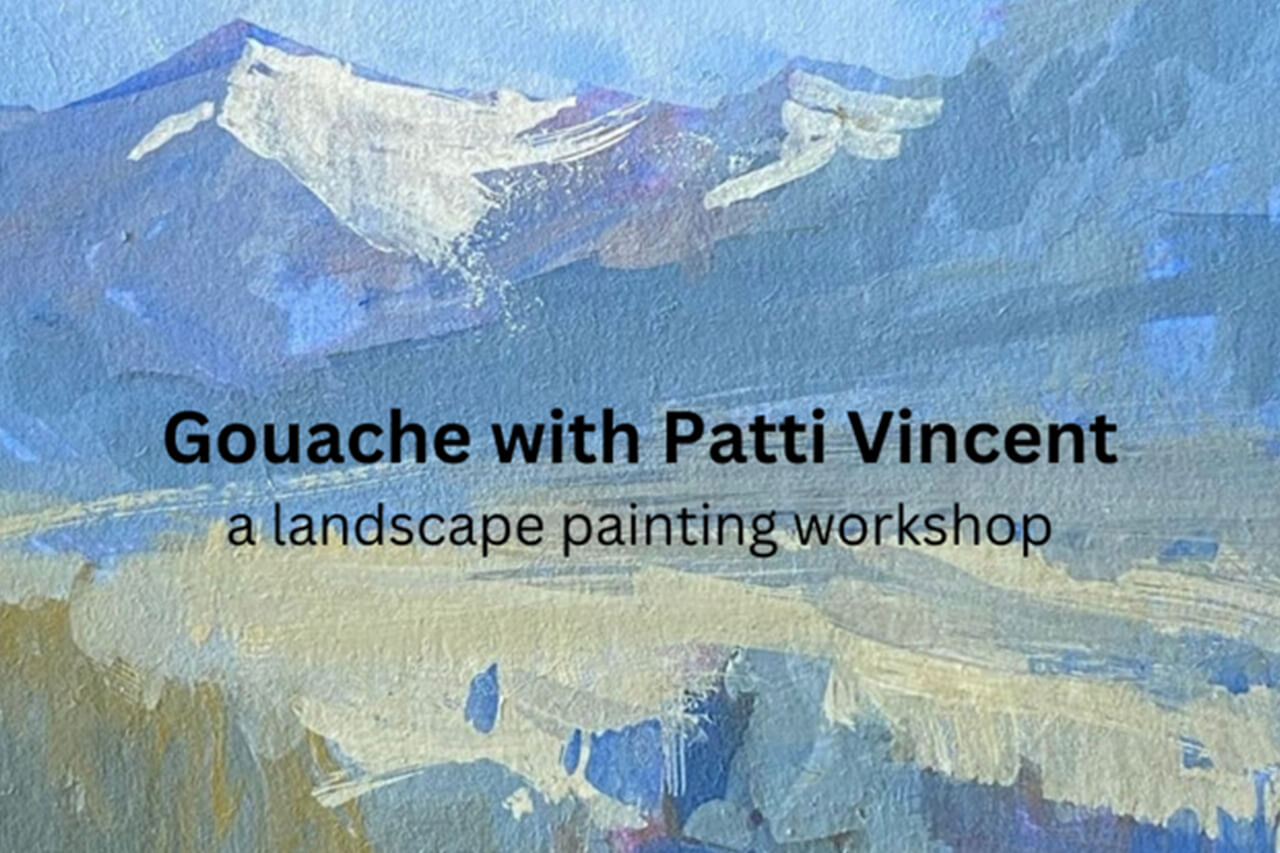 Gouache painting by Patti Vincent
